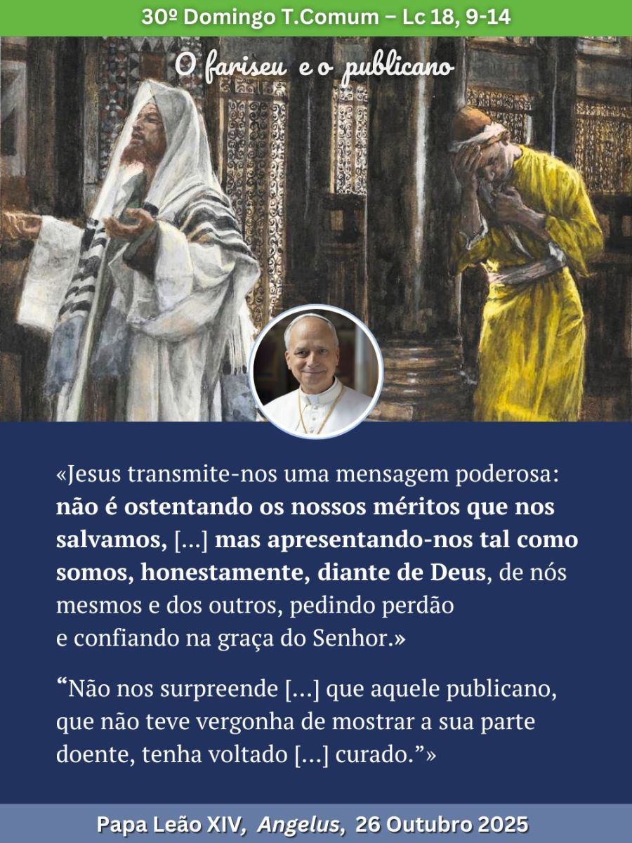 Escuta o Papa: 30º Domingo&nbsp;T.Comum