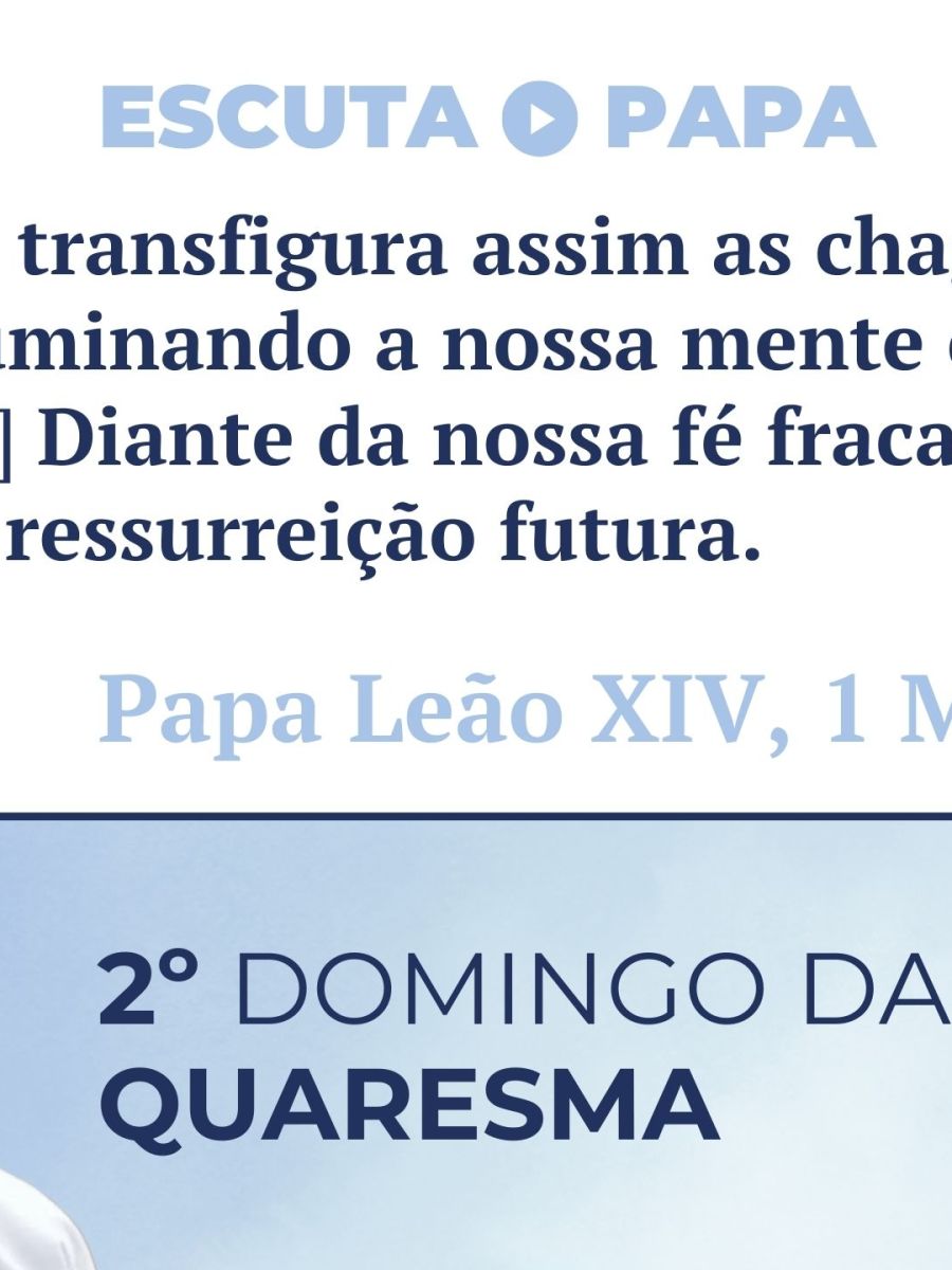O Redentor transfigura as chagas da&nbsp;história