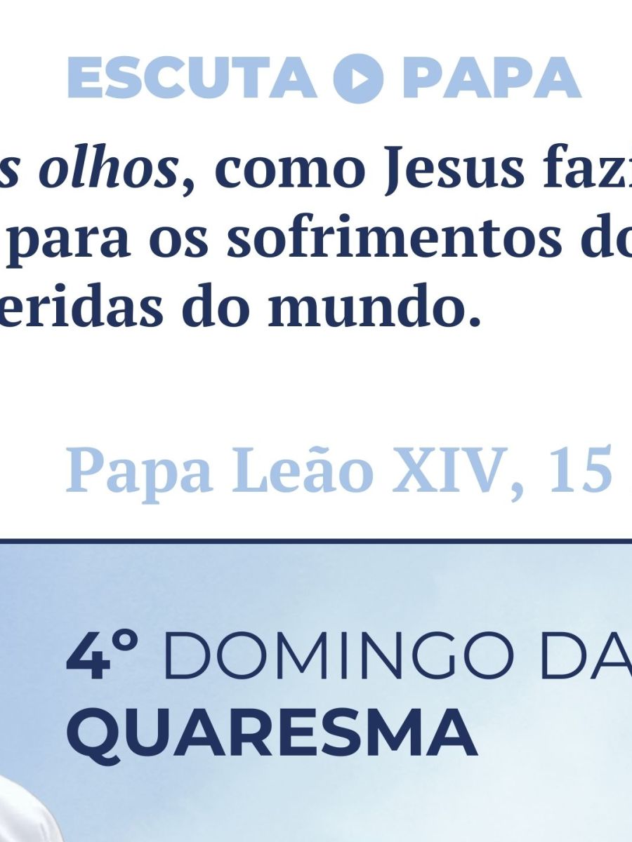 “Abramos os olhos” para as feridas do&nbsp;mundo